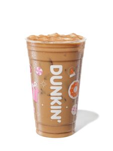 DUNKIN' ICED WHITE HAZELNUT BARK COFFEE