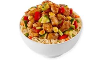 Chow Mein with Teriyaki Chicken Bowl