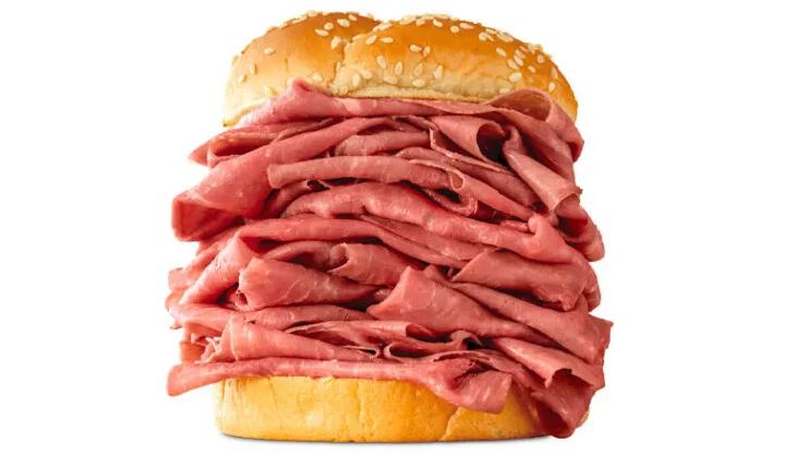Half Pound Roast Beef