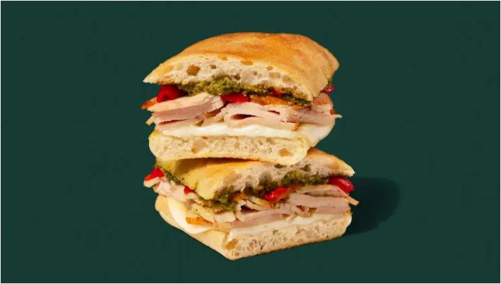 Turkey, Provolone & Pesto Panini