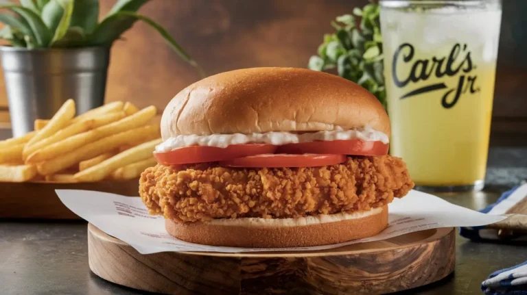 Carl’s Jr Hand-Breaded Chicken Sandwich Nutrition